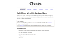 Desktop Screenshot of clesto.com